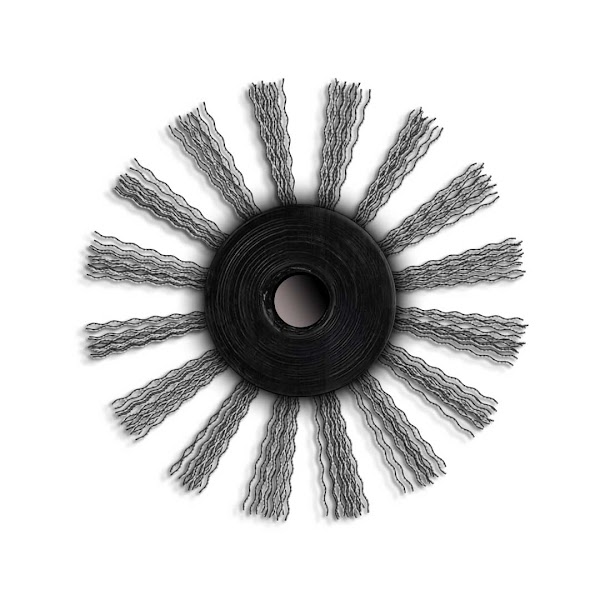 CEPILLOS ABRASIVOS DE CARBURO PARA LIMPIEZA DE TUBOS DE 32mm